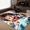 1PC Custom Name Dreamy Adventure Friends Theme Floor Mat Ideal for Living Room, Game Rooms, Office, Bedroom, Floor Mat Playful Design