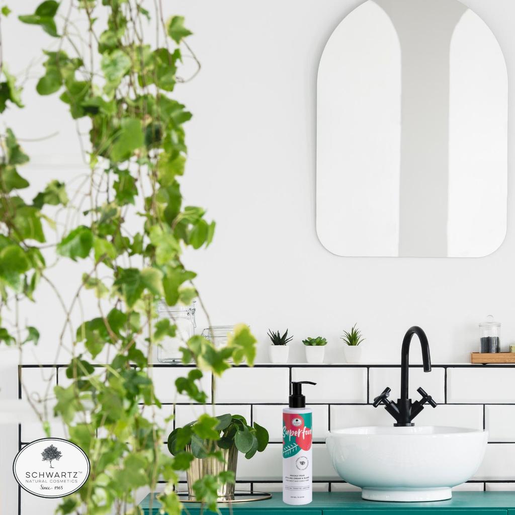 Ультрапитательный и увлажняющий крем Superfood - для кудрявых волос - 250мл