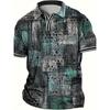 Summer Men's Short Sleeves Fashion Trend Casual Style Comfortable and Breathable