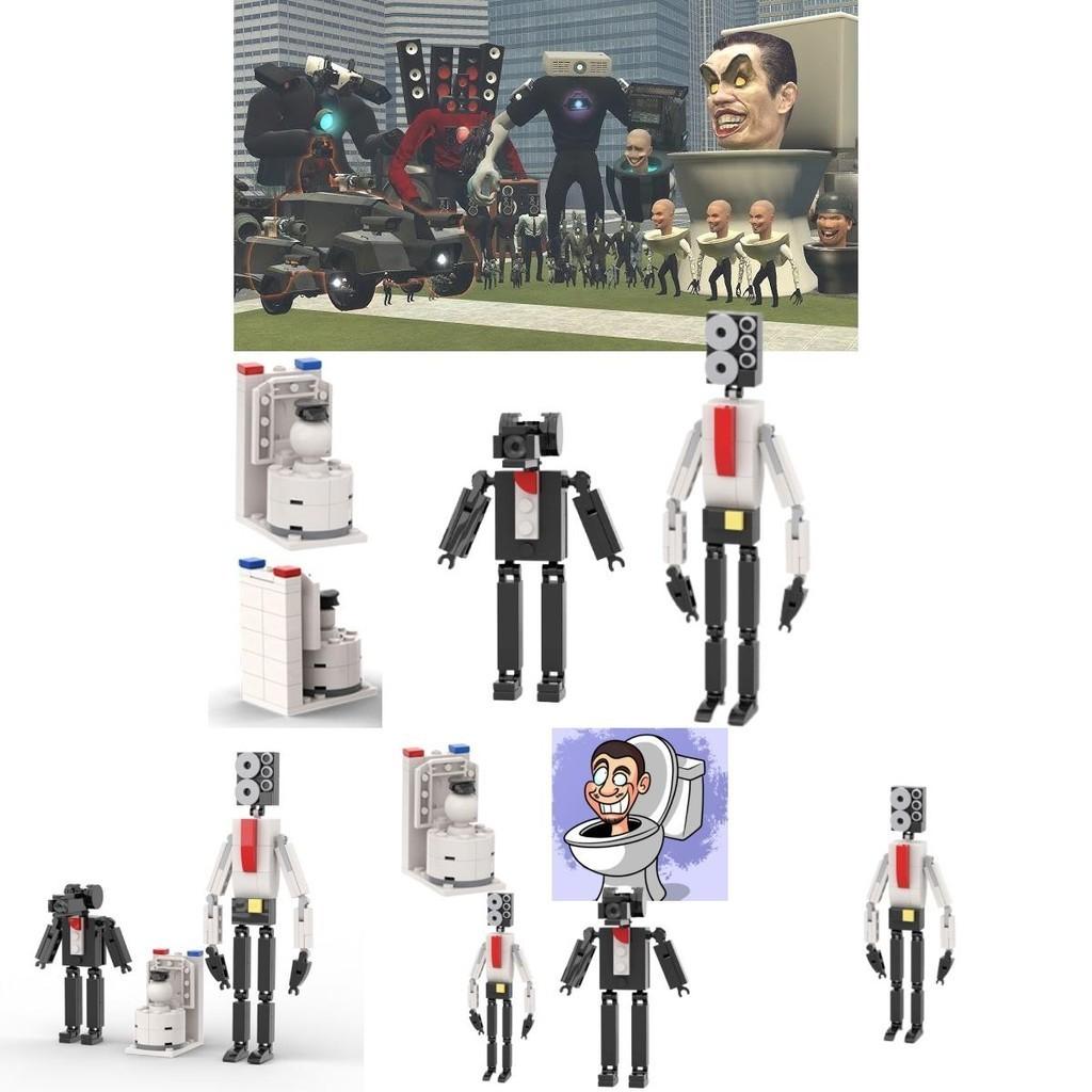 Игрушка Конструктор Скибиди Туалет Веселое и Креативное Время Игры для Детей