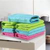 Детские полотенца для рук из микрофибры Квадратные полотенца Впитывающие губки для мытья посуды Салфетки для уборки Ткань с принтом Салфетки для мытья посуды Кухонные салфетки для уборки