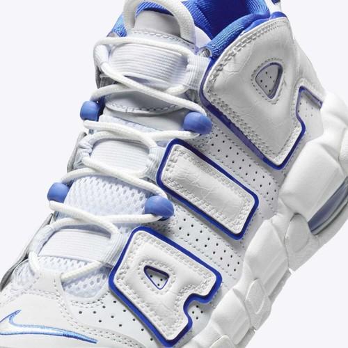 Nike Повседневная обувь Air More Uptempo Summit White/Racer Blue FN4857-100 Юношеская