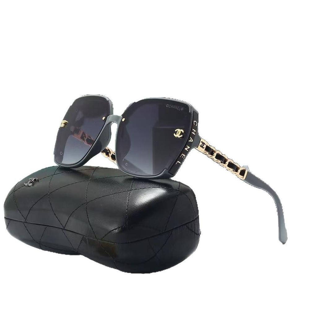 New European and American Round Frame Fashion Sunglasses for Women, Versatile and Stylish