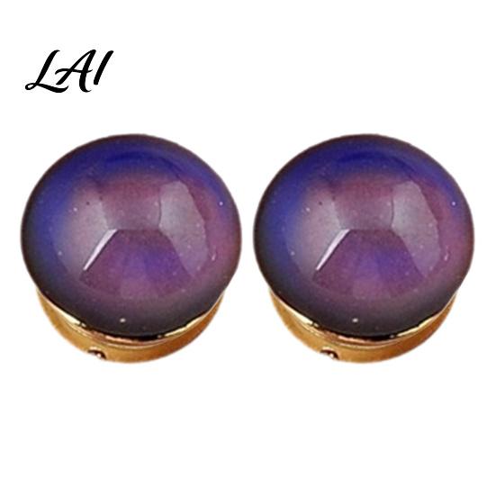 Multi Purpose Clothing Magnet 2Pcs Faux Pearl Magnetic Clothes Button Fake Cat Eye Stone Brooch Women Safety Button for Shirts Scarf Shawl,