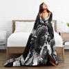 Camarons De La Isla Flamenco Singer Wool Fashion Blanket Music Rock Funny Throw Fashion Blanket for Home 125*100cm Ultra-Soft