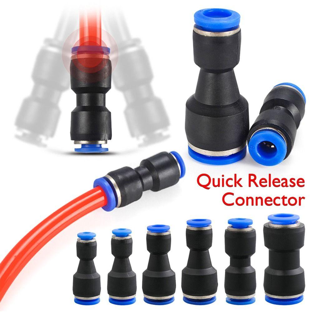 5pcs PVC Push In Air Tube Pneumatic Fittings PG Pneumatic Tool Quick Release Connector