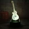 3D Ночник-лампа в виде гитары, Иллюзия, Ночник с 16 изменяющимися цветами, Декоративные лампы для стола, Подарок с акриловой плоской ABS-основой, USB-кабель, Игрушка (Автобус)