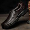 Большие размеры 38-47 Мужские деловые итальянские туфли из натуральной кожи Роскошные брендовые мужские туфли-лоферы Винтажные деловые туфли-лоферы Мокасины для мужчин