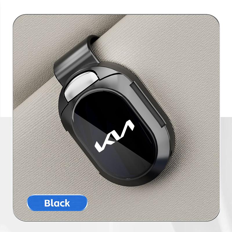 AABFS1 Car Glasses Clip Sunglasses Holder Glasses Creative Car Sun Visor Storage Clip For Kia Rio 3 4 K2 K3 X-Line Car Accessories