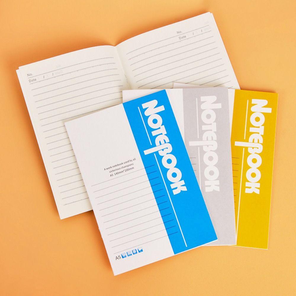 Soft Cover Notepad Thick Lined School Stationery High Quality Hardcover  Students