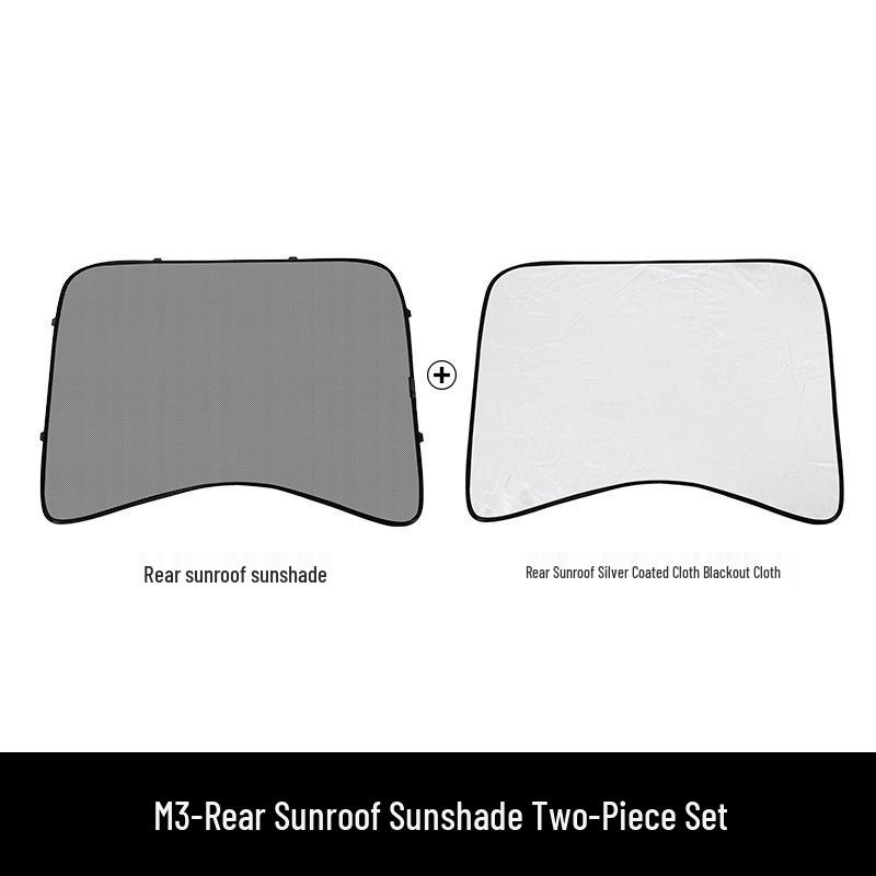 Tesla Model 3 Sunroof Sunshade: Light-Blocking, Heat-Insulating Screen