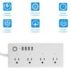 WiFi Удлинитель Сетевой фильтр Умный 4 USB порта Вилка с голосовым управлением