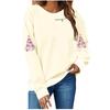 Ladies' Loose Comfortable Casual Fashionable Christmas Printed Hooded Sweatshirt