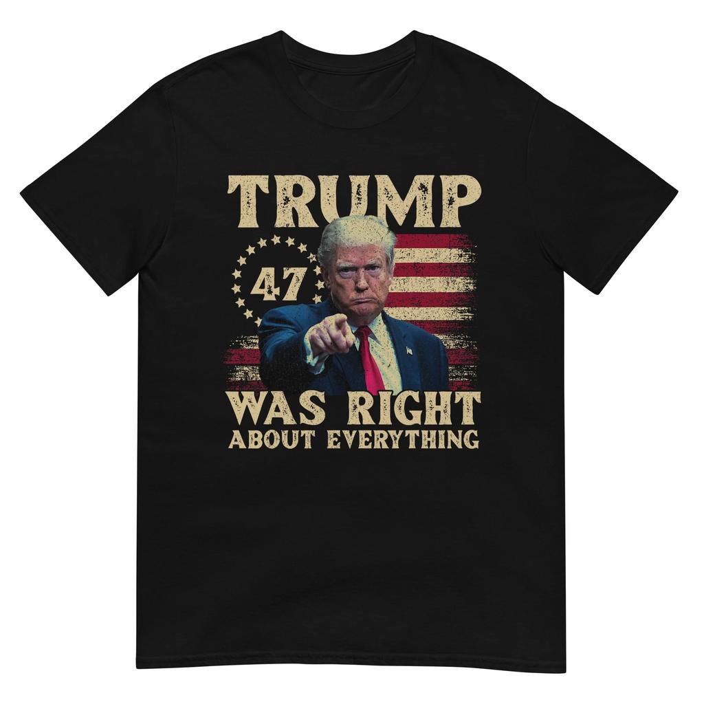 Футболка "Трамп был прав во всем"