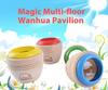 Children'S Wooden Kaleidoscope Puzzle Early Education Bee Eye Prism Toy Scientific Observation Physics Experiment
