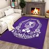 Gothic Spider Web Portrait rug for living rooms, bedrooms, home décor, and as gifts.