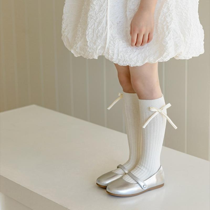 1 пара милых детских носков принцессы для девочек, милые носки с бантом конфетного цвета для детей, мягкие хлопковые модные весенне-осенние школьные носки
