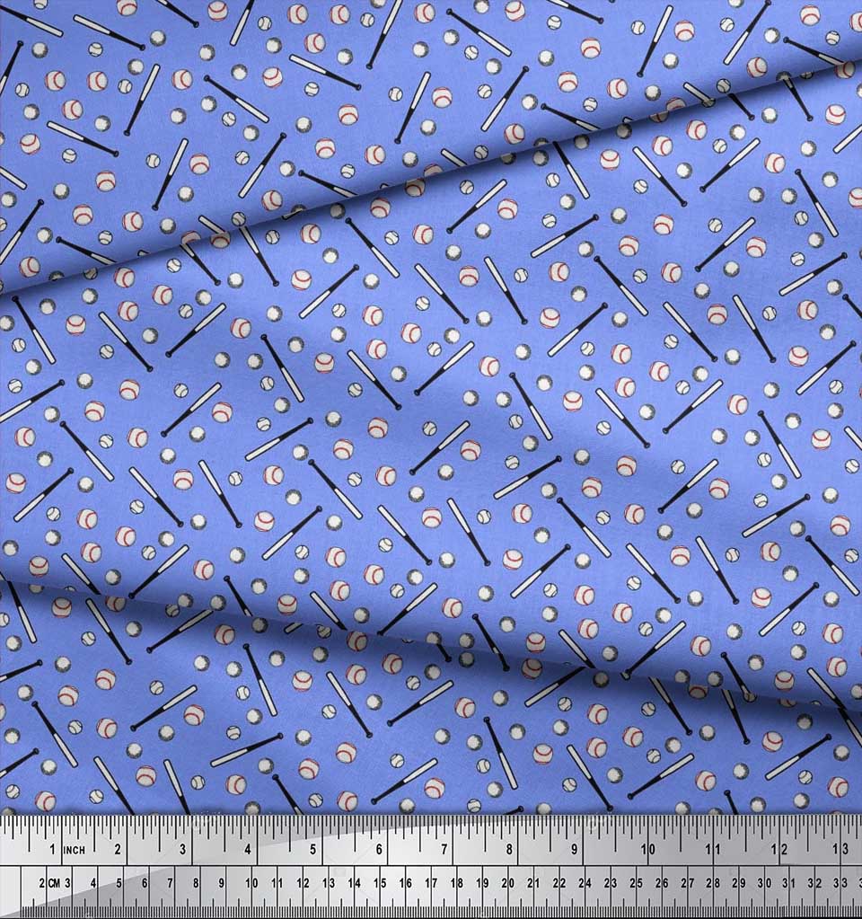 Soimoi Японский креп-сатин ткань бейсбольная спортивная ткань принты по метрам 42 дюйма