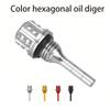 Motorcycle Customization Aluminum Oil Dipstick CNC Dipstick Wear-Resistant Material Lightweight Design