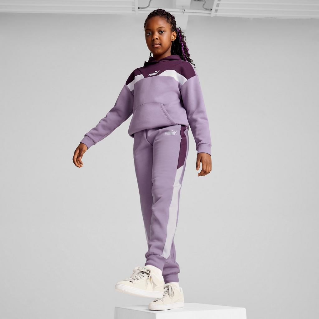 Puma POWER FL girls' sweatpants purple 68178930 size 128