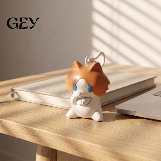 Humorous Cat Accessories for Girls Funny Keychain, Cute Interactive Pull-Leg Kitty Pendant Animal Keyring Backpack Keys, Lightweight Acrylic