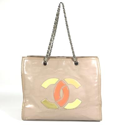 Губная помада CC CC Логотип Двойная цепочка Наплечная сумка Сумка-тоут