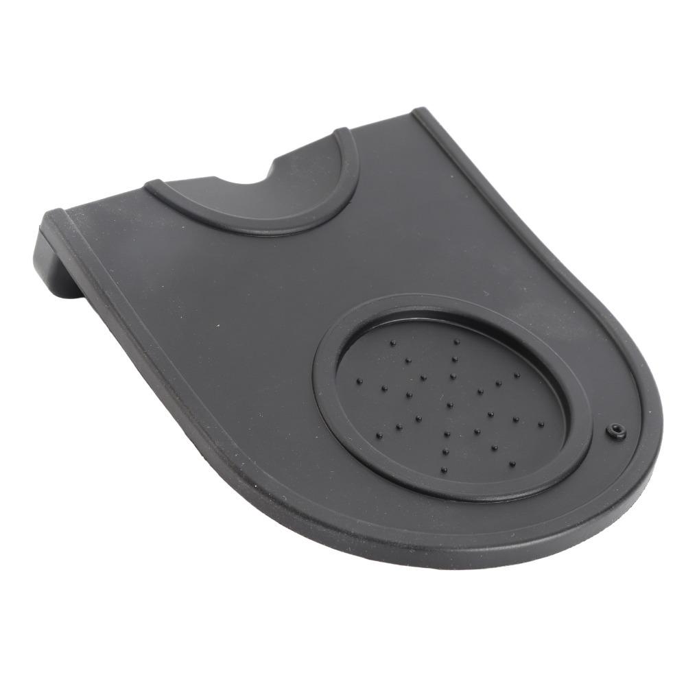Corner Edge Espresso Tamping Mat Thicken Design Silicone Coffee Pad Countertop Use