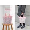 Tote Bag S Size Sanrio Character Liberty Print Free Standing Bag Small Mini Tote A5 Storage Lightweight Stylish Cute Floral Pattern Made In Japan My