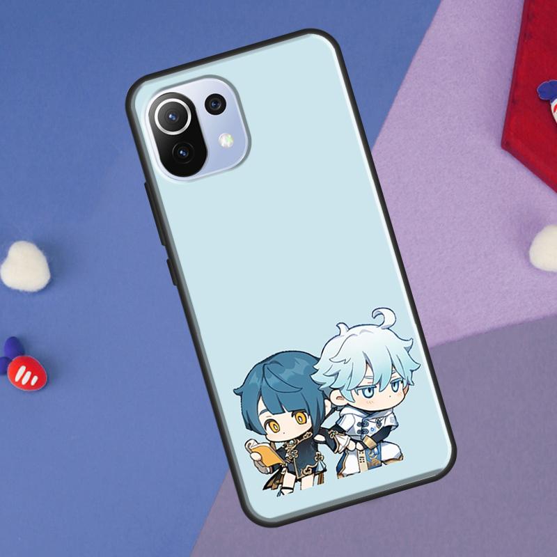 Чехол Chongyun Genshin Impact для Xiaomi 14 13 Ultra 11T 12T 13T 14T Pro POCO X7 Pro X3 X5 F3 F5 F6 M6 X6 Pro