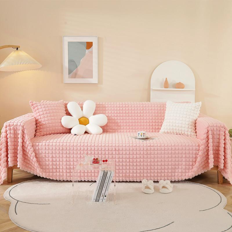 Супер мягкий плед с имитацией кроличьего меха, чехол для дивана, полотенце, 1/2/3/4/5 местный плюшевый диван, одеяло, чехол для дивана для детей, собак