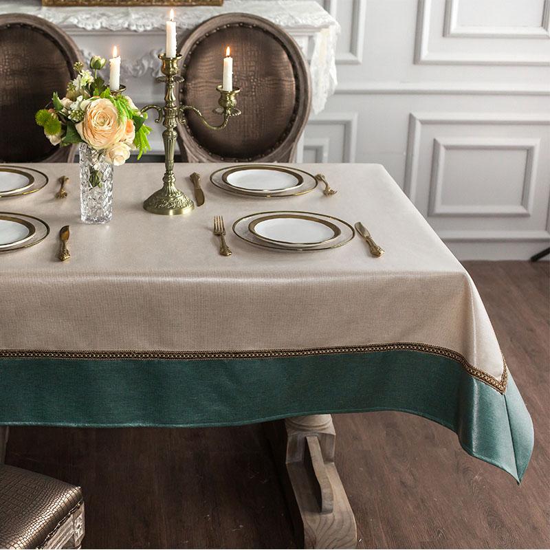 Европейская ткань водонепроницаемая скатерть прямоугольная маслостойкая вечеринка пэчворк дома гостиная столовая журнальный столик крышка