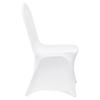 200PCS White Stretch Spandex Folding Chair Covers, Universal Fitted Chair Cover, Removable Washable Protective Slipcovers, for Wedding, Holiday,