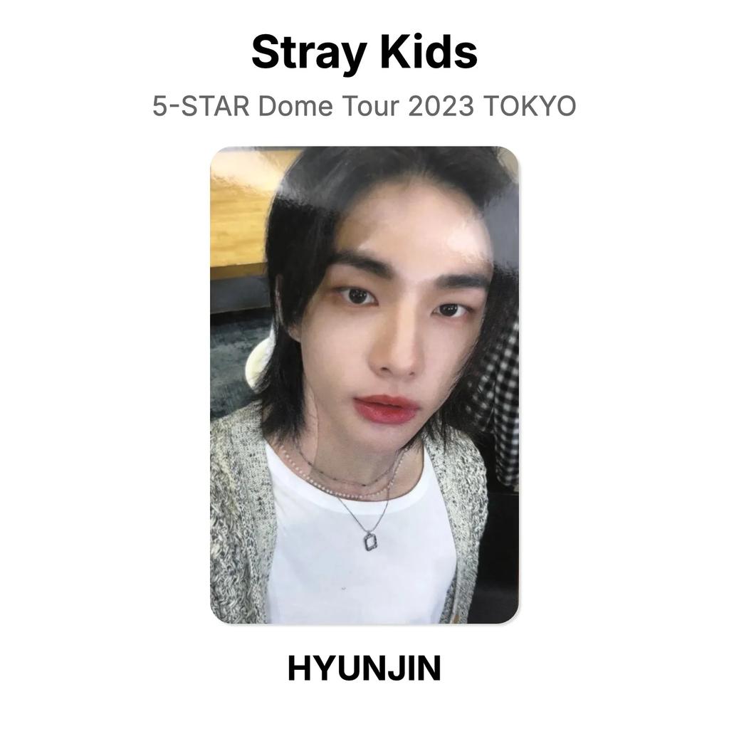Stray Kids 5-STAR Dome Tour 2023 ТОКИО Официальная фотокарточка KPOP Специальный подарок