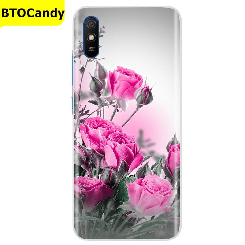 Силиконовый чехол для Redmi 9A, чехол для Xiaomi Redmi 9AT, мягкий силиконовый чехол для телефона Xiaomi Redmi 9A, чехол Redmi9A Fundas Coque