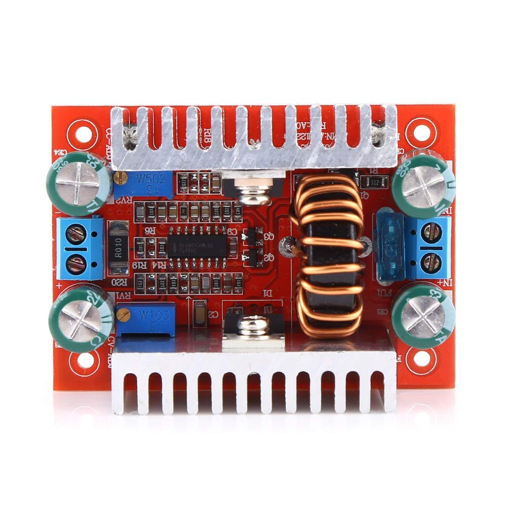 DC to DC 400W 15A(Max) 8.5-50V to 10-60V Module Step-Up Boost Converter Constant Current Power Supply LED Driver Voltage Charger