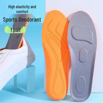 Унисекс Впитывающие пот Дышащие Массажные Стельки с Мягкой Подошвой и Дезодорирующим 4D Дизайном для Военной Подготовки