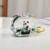 Cartoon Classic Oil-infused  Keychain Exquisite Liquid Quicksand Pendant Bag Pendant Car Accessories Keychain 5ml