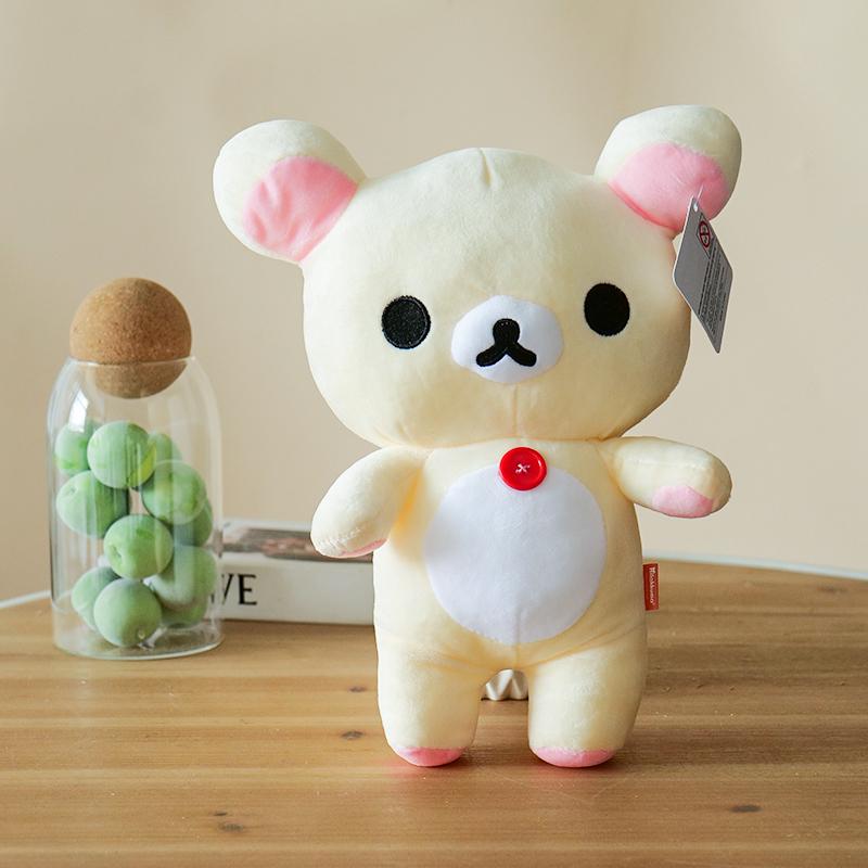 Kawaii Strawberry Rilakkuma Plushies Kuma Rilakkuma Plushies Teddy Bear Rilakkuma Мягкая кукла Rilakkuma Toys Рождественский подарок для детей