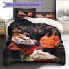 Saliba Pattern Bedding Home Decoration Birthday Gift ( 1 duvet cover + 2 pillowcase, without core),fan merchandise.