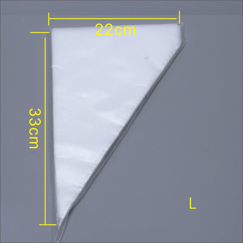 100 шт. одноразовый кондитерский мешок, кондитерские мешки, глазурь, помадка, крем для торта, сумка для украшения выпечки, инструменты для выпечки тортов