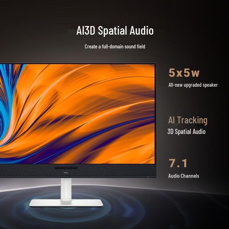 Dell S3225QC 31.6-inch 4K QD-OLED Gaming Monitor (CN version)