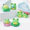 8 Piece Creative Miniature Plastic Frogs Animal Sculpture For Home Office Tabletop Decors Garden Landscape Ornaments