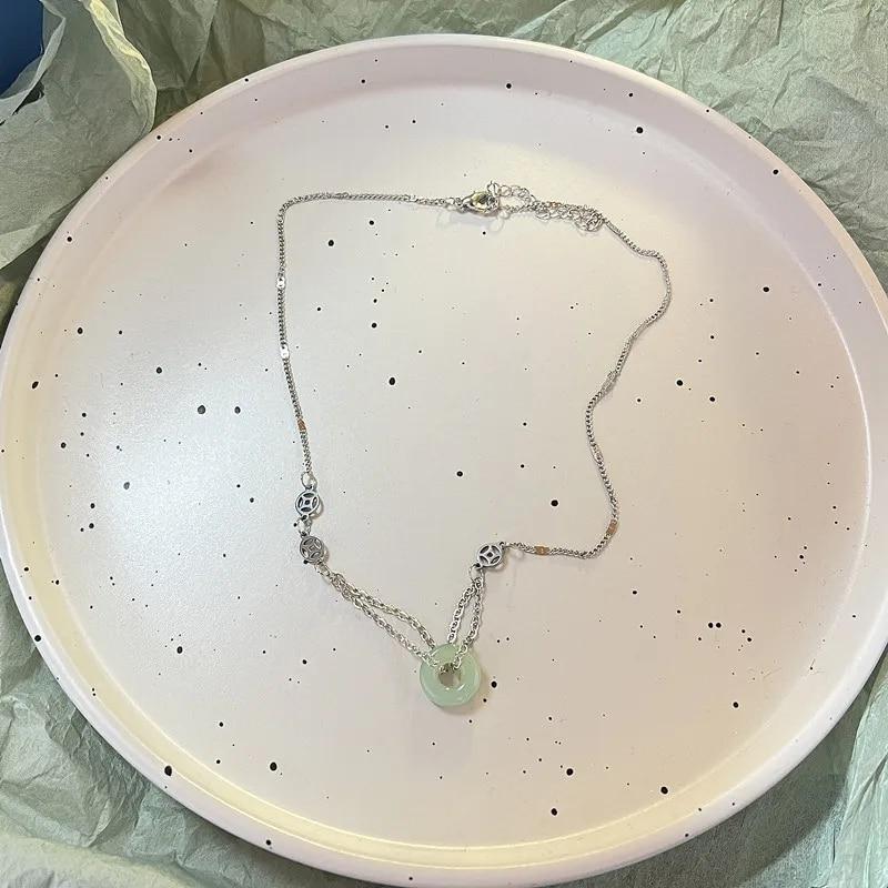 Весенние красочные цветы любовь кулон ожерелье из нержавеющей стали цепочка из бисера ожерелье подарочные украшения новая мода свадебный подарок