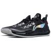 Li Ning Liren 3 V2 Низкие баскетбольные кроссовки с амортизацией Obsidian Мужские Ночной Черный ABAT057-7
