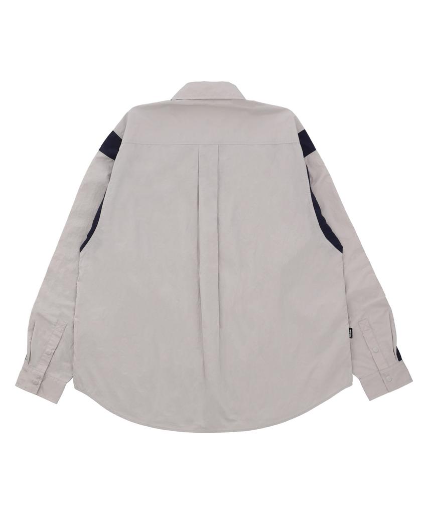 GOLA Track Color Block Shirts [Light Gray]