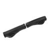Cycle Handle Grips Aluminium Alloy and Rubber Double End Locking Mountain Cycle Handlebar Grips