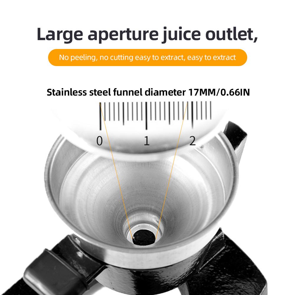 Ручная соковыжималка, кухонная чугунная соковыжималка для апельсинового сока, коммерческая сверхмощная столешница