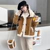 Big Girls' Stylish Thickened Shearling Coat - 2025 Autumn/Winter Fashion