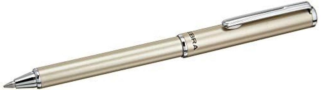 Zebra Ballpoint Pen Silver Oil-Based SL-F1mini BA55-S