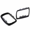 For BMW X5 E53 Rear View Mirror Outer Frame 1999-2006 ABS Construction Black Color OEM 51168254903 51168254904